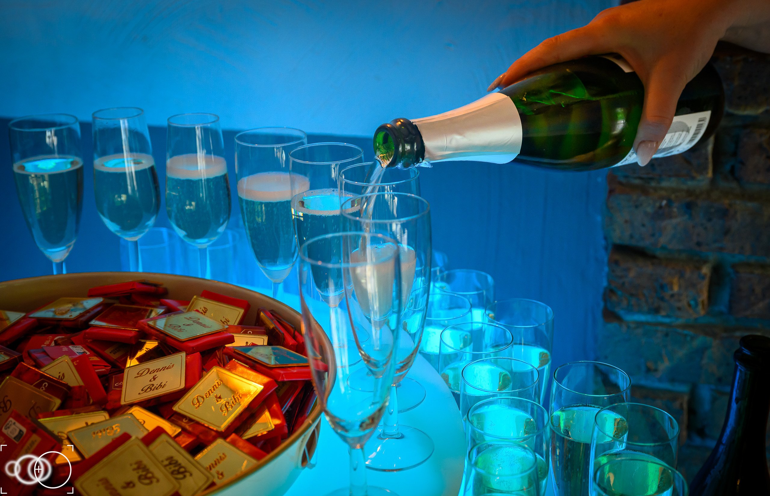 Trouwreportage Amersfoort Utrecht champagne PICS