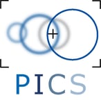 PICS logo blauw afscheidsfotografie